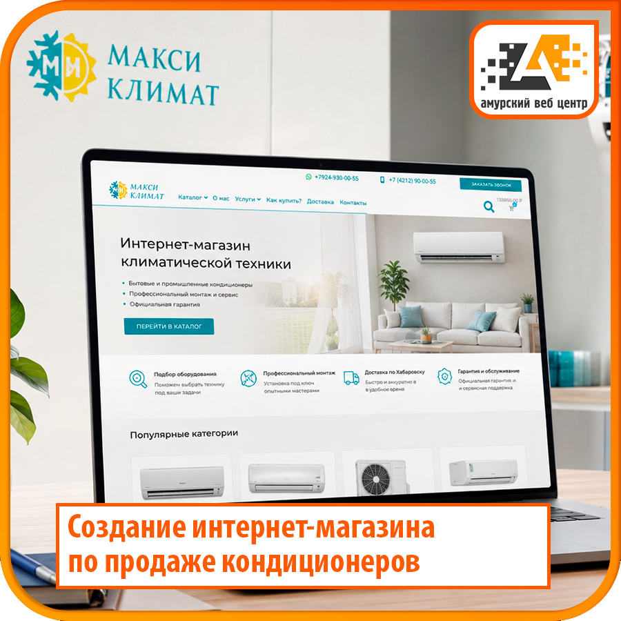Создание интернет-магазина бытовой техники