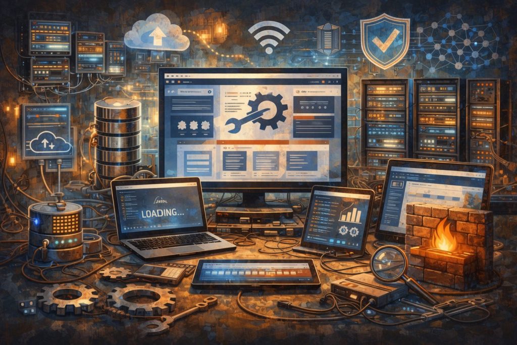 Профессиональная техническая инфраструктура сайта