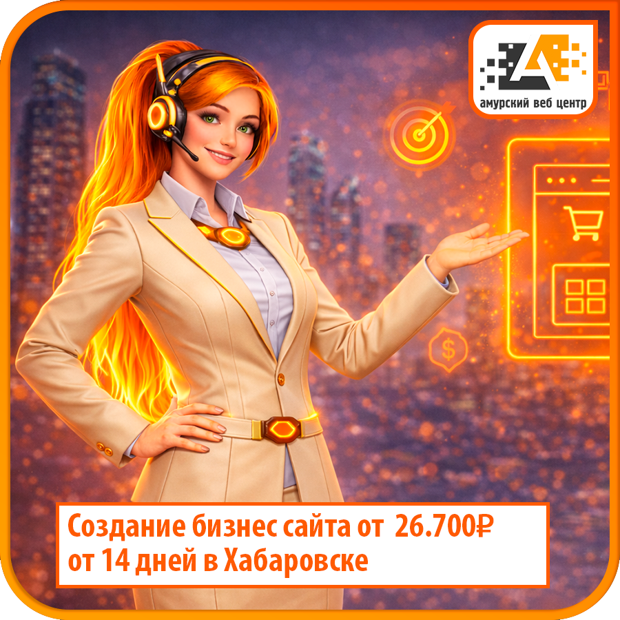 Создание бизнес сайта Хабаровск