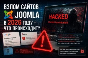 Взлом сайтов Joomla в 2026